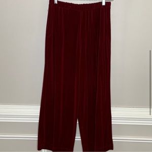 Flax by Jeanne Engelhart Size medium wide leg flowy pants